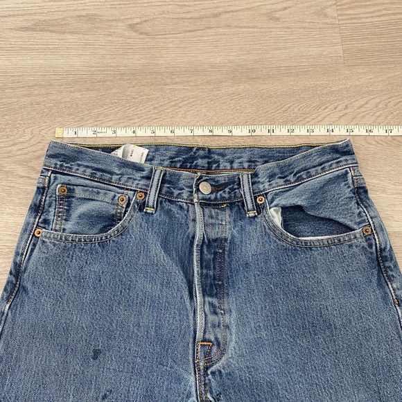 Levi's 501 Straight Jeans Men's 30x30 - Picture 6 of 11